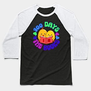 100 days in the books-100 days of school cute Baseball T-Shirt